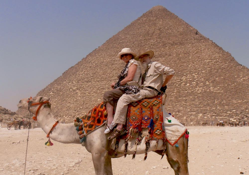 Backpacker on a Wheelchair Tracks Gorillas