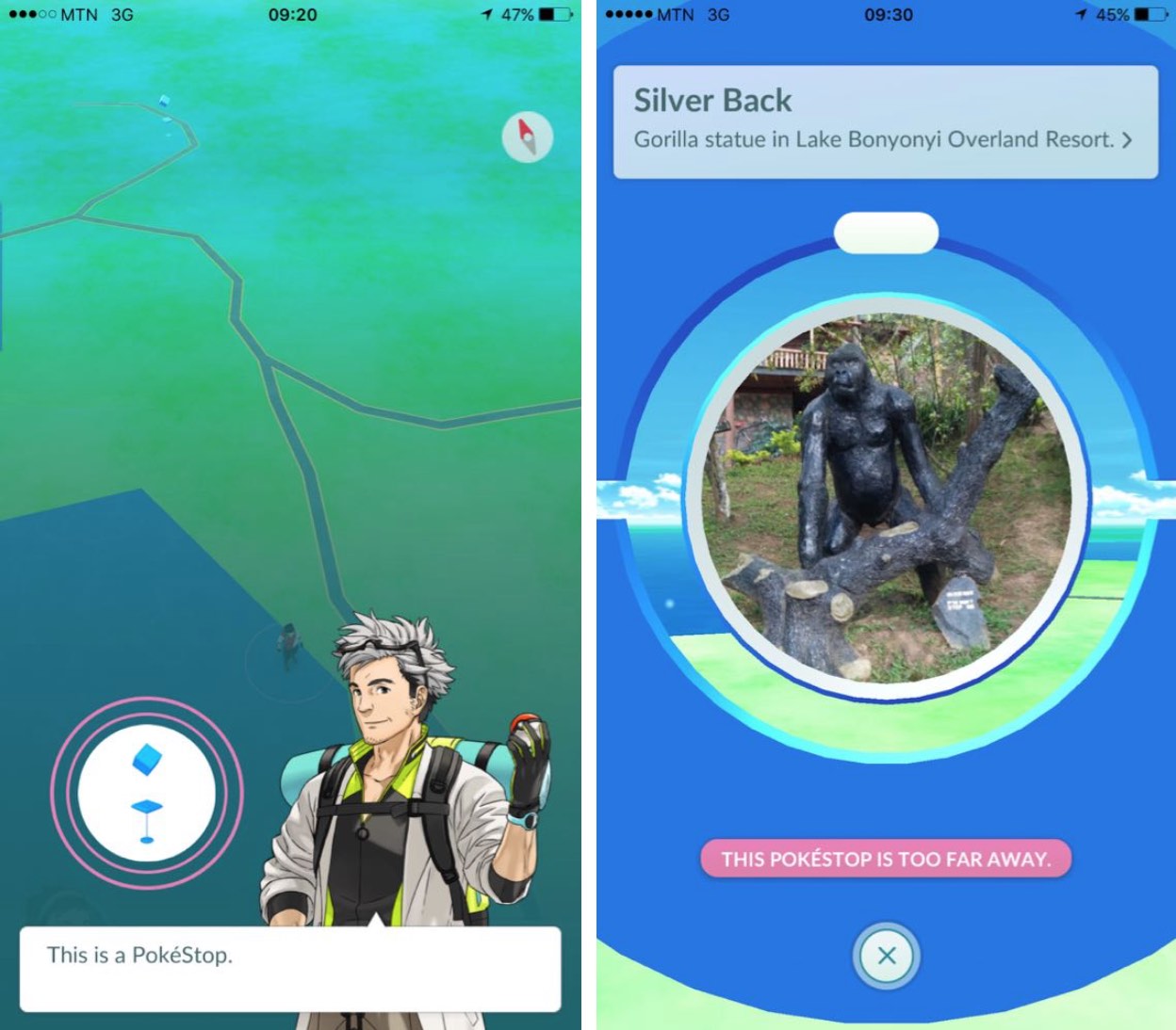 Pokémon Get Real at Lake Bunyonyi