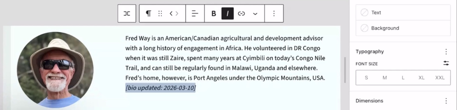 Our Website: Wanna Look In?