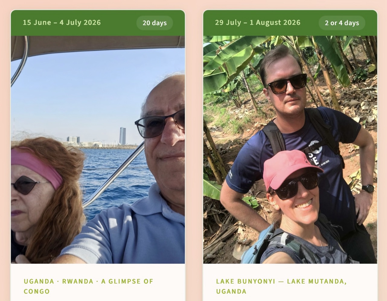 Don’t Miss Upcoming Trips